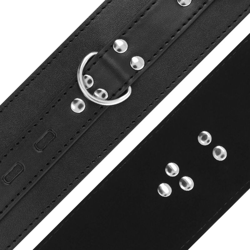 DARKNESS - MENOTTES EN CUIR NOIR – Image 3