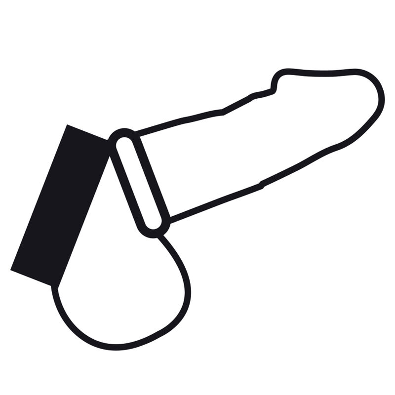 DARKNESS - ANNEAU MÉTALLIQUE POUR LE PÉNIS ET LES TESTICULES – Image 4