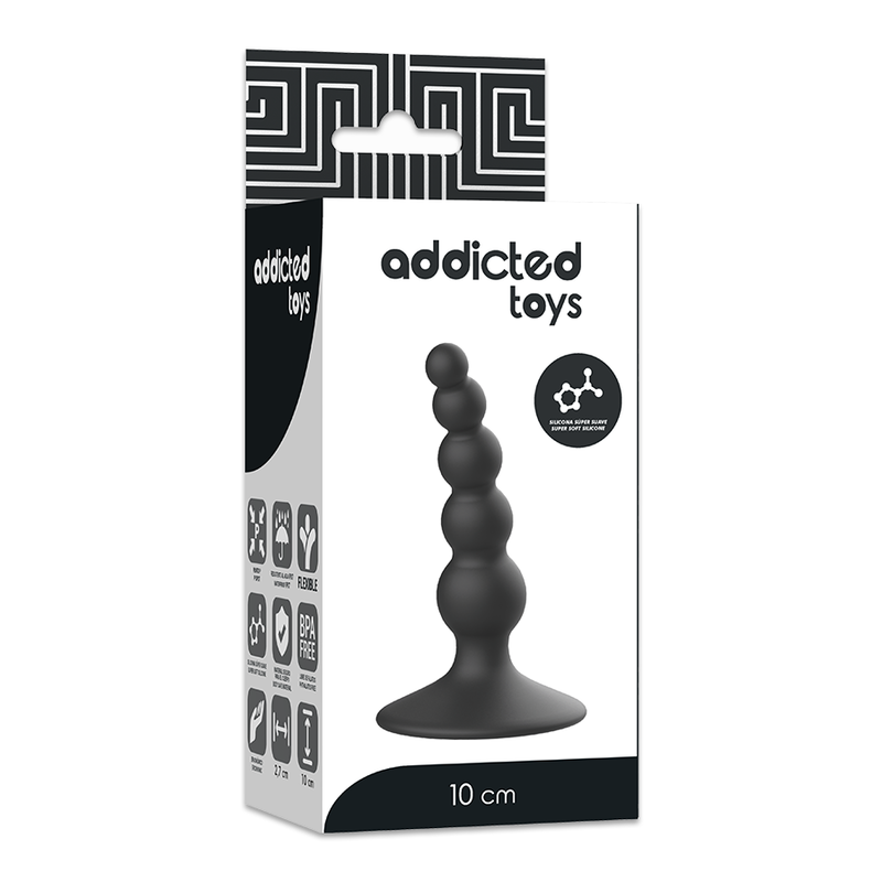 ADDICTED TOYS - PLUG SEXUEL ANAL 10 CM NOIR – Image 5